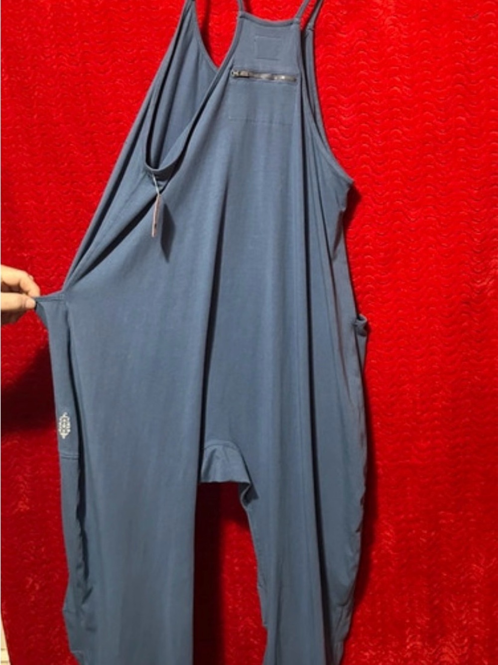 FP Movement by Free People Hot Shot onesie-Misty Blue - Picture 2 of 3